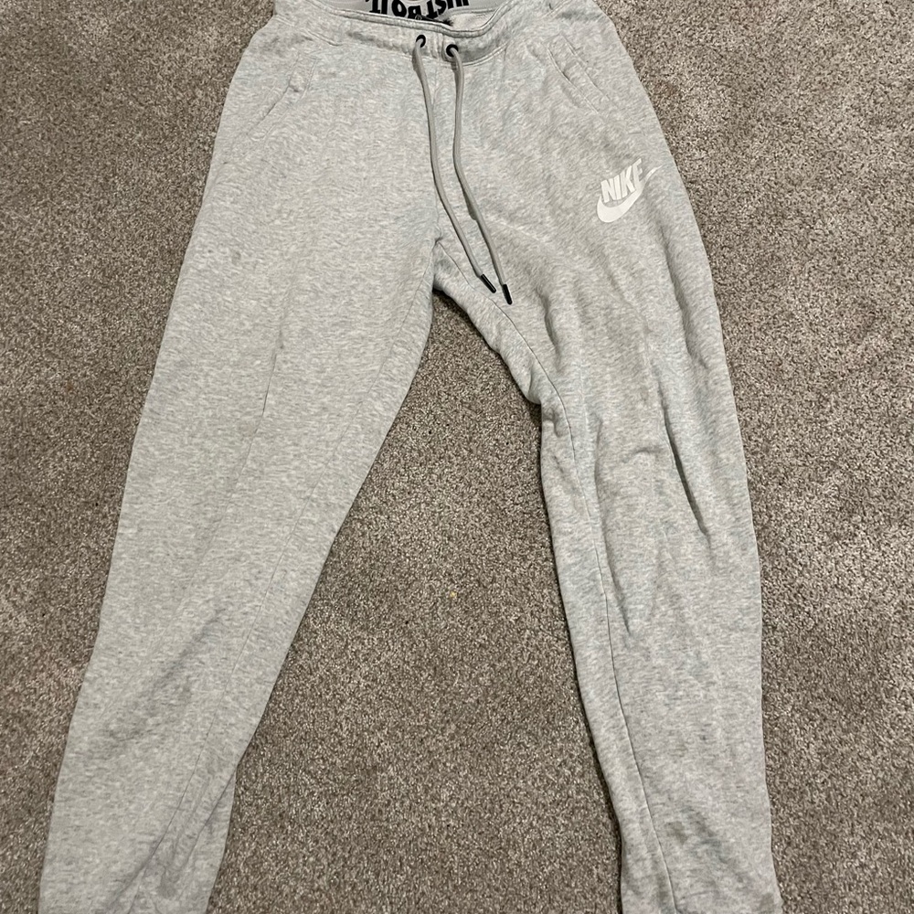 Nike Gray Sweatpants Relaxed Fit Joggers
